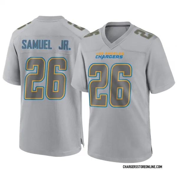 Nike Asante Samuel Jr. Los Angeles Chargers Limited White Vapor Untouchable  Jersey - Youth