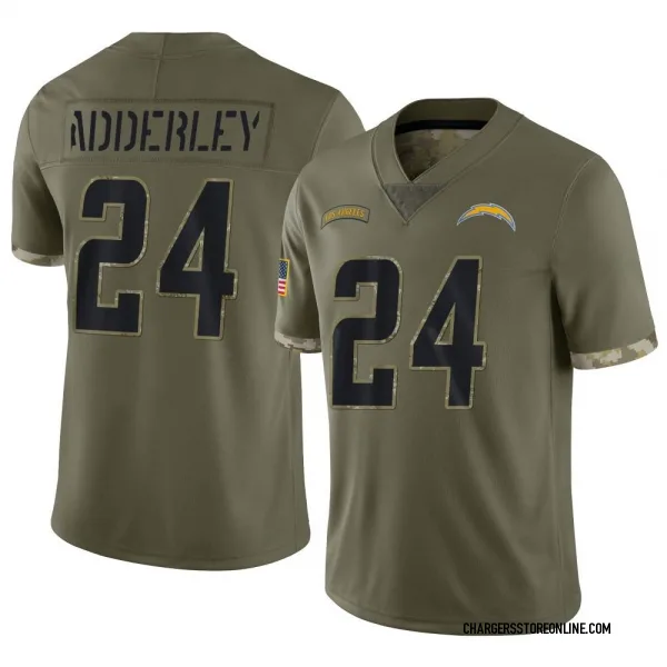 Nasir Adderley Los Angeles Chargers Fanatics Authentic Game-Used #24 Powder  Blue Jersey vs. Jacksonville Jaguars on September 25, 2022