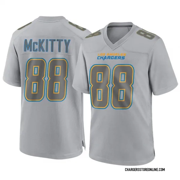 Tre McKitty Los Angeles Chargers Game-Used #88 White Jersey vs. San  Francisco 49ers on November