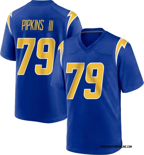 Los Angeles Chargers Trey Pipkins 2019 Nfl Draft White Game Jersey -  Bluefink