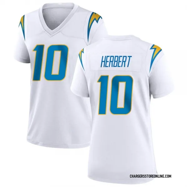 Justin Herbert Los Angeles Chargers Nike Women's Alternate Game Jersey - Navy